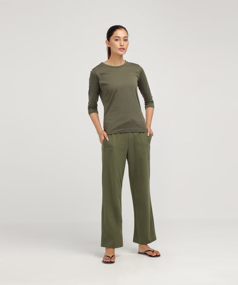 Women's Essential Three Quarter Tee